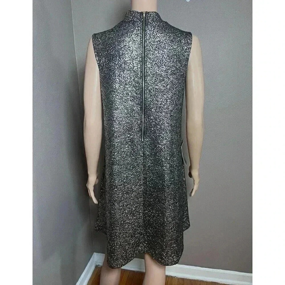 The Limited Black and Gold Sparkly Sleeveless Dress Size Medium -Holiday/Party - Picture 3 of 8